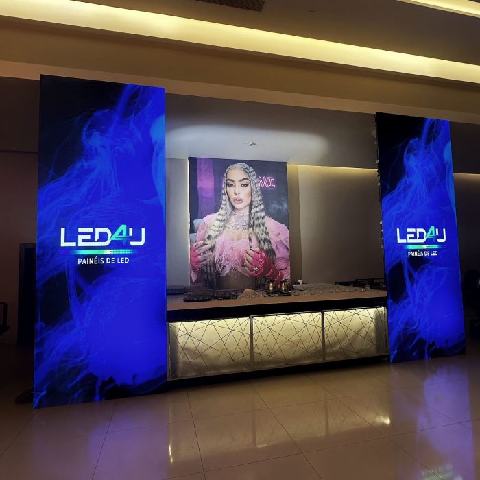 aluguel de painel de led para eventos e festas led4u